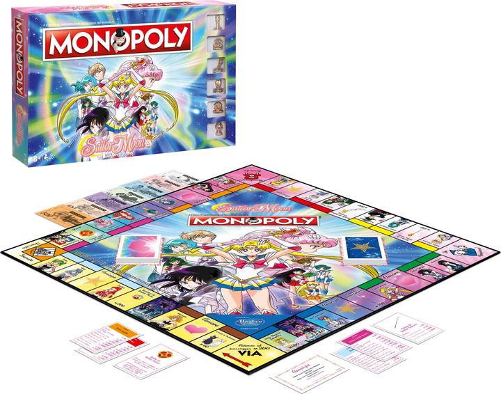Produktbild Winning Moves Monopoly - Sailor Moon (Italienisch)