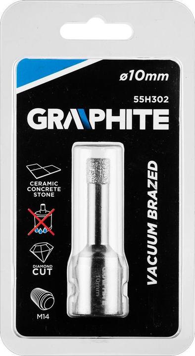 Image du produit Graphite DIAMOND SCULP 10 MM X M14 55H302 (10 millimètres)