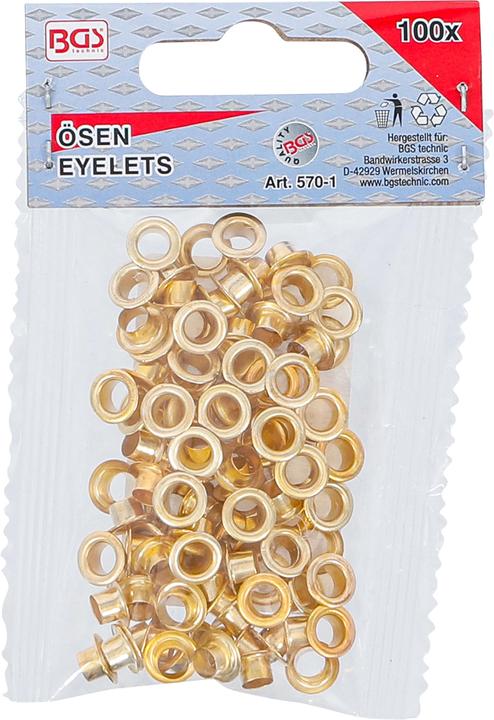 Actual product image BGS Eyelet range (5 mm)