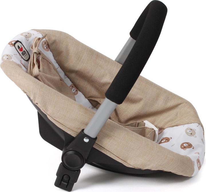 Actual product image Bayer Puppen-Autositz mit Adapter