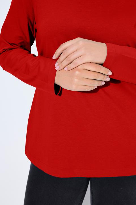 Immagine prodotto Ulla Popken Maglia dolcevita dal taglio aderente con maniche lunghe (62)