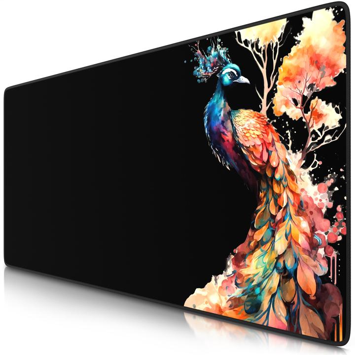 Motif Black Peacock