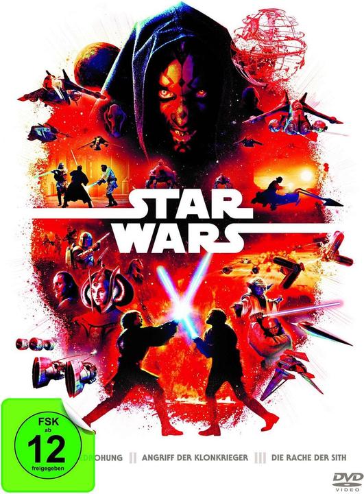 Produktbild Star Wars Trilogie Episode I - III (DVD, 2022)