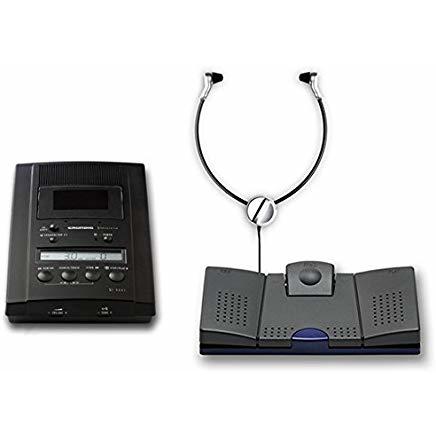 Grundig Stenorette St 3211 Set, Diktiergerät, Schwarz