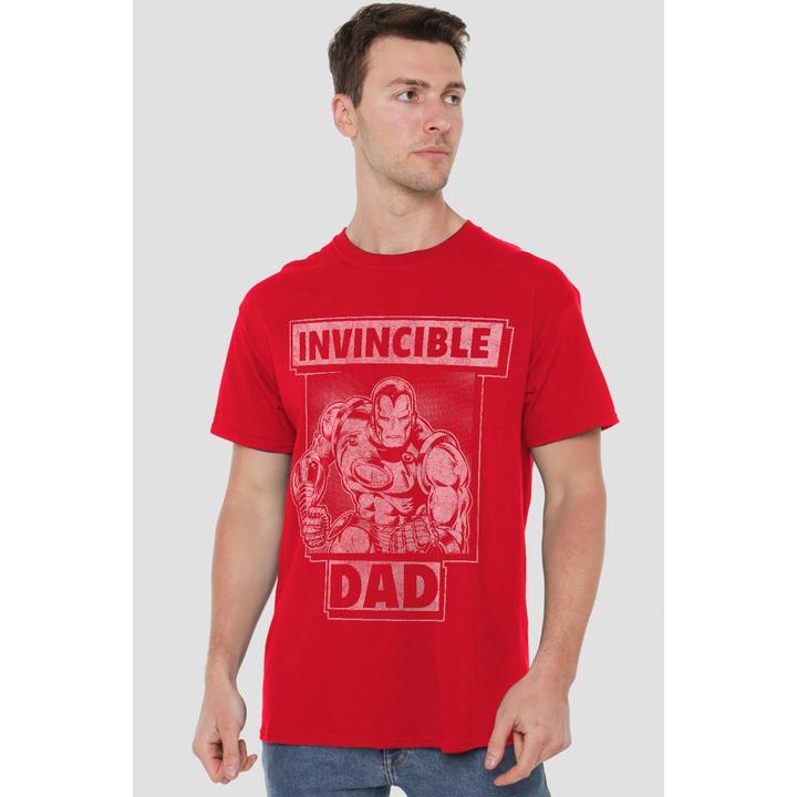 Produktbild Iron Man Invincible Dad TShirt Vatertag (L)