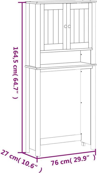 Image du produit vidaXL Waschmaschinenschrank