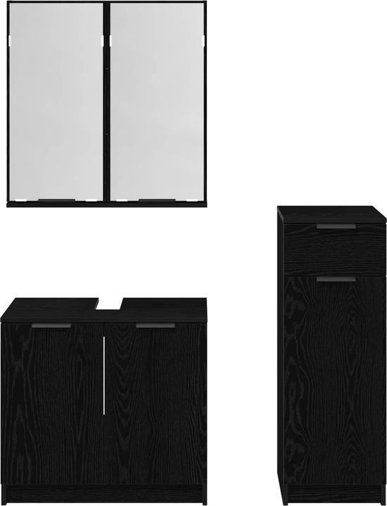 Actual product image vidaXL Badezimmerschrank (33.50 x 33.50 x 59 cm)