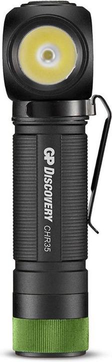 Actual product image GP Discovery Headlamp CH35: Compact multipurpose LED and flashlight, rechargeable (600 lm)