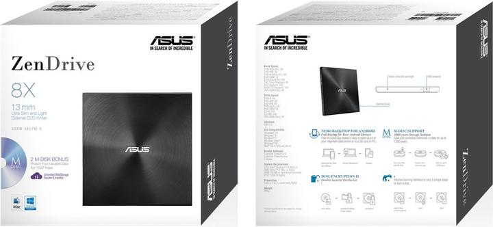 Productafbeelding ASUS ZenDrive U7M (DVD-station)