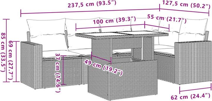 Produktbild vidaXL Kaylani