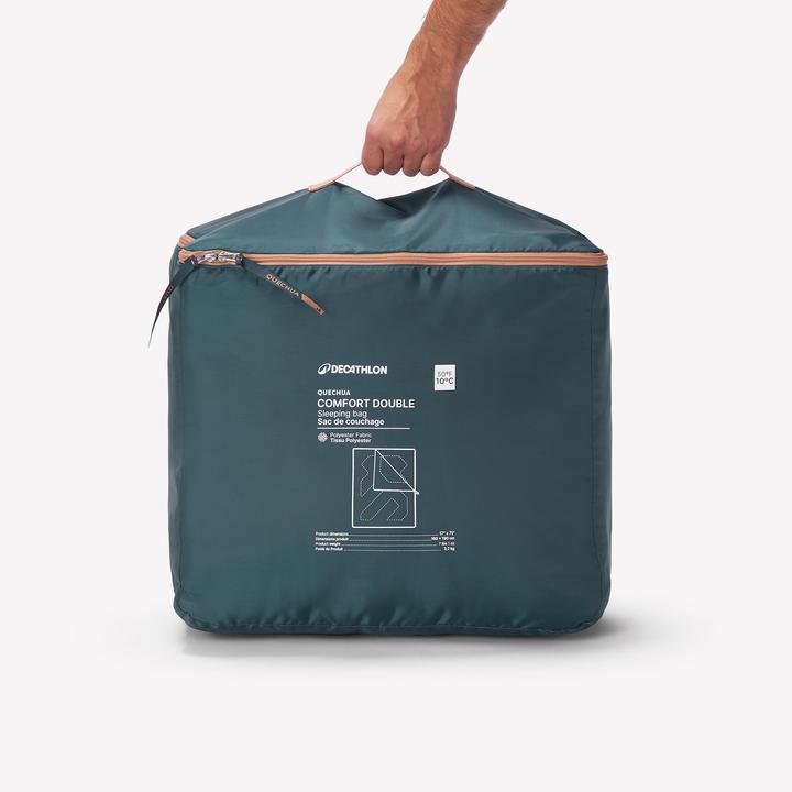 Image du produit Quechua Sac de couchage pour le camping - 10° comfort double
