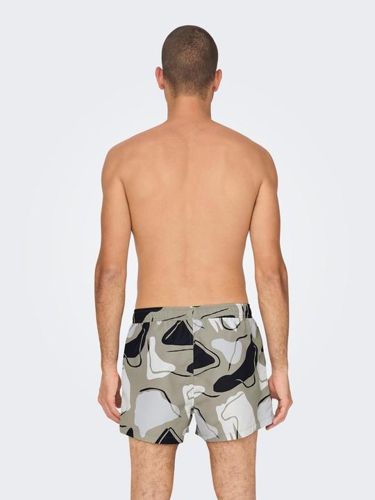 Produktbild Only & Sons Onstodd Swim Shortest Abstract Aop 6142 (XXL)
