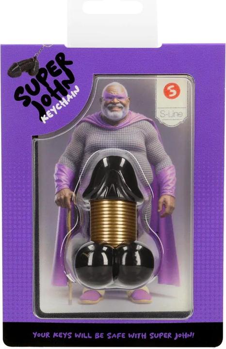 Actual product image S-Line Super John - Keychain - Black