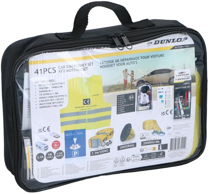 Produktbild Dunlop Car emergency set 8pcs