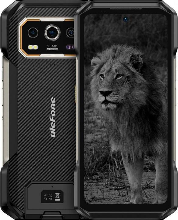 Productafbeelding Ulefone Smartphone Armor 27 Pro 5G 12GB/256GB (Zwart) zonder oplader (256 GB, Zwart, 6.78", Dubbele SIM, 5G)