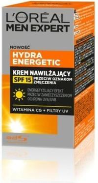 Produktbild L'Oréal Paris Men Expert Hydra Energetic Nalmoistening Cream Against Signs Of Fatigue Spf15 50Ml (50 ml, Tagescreme)