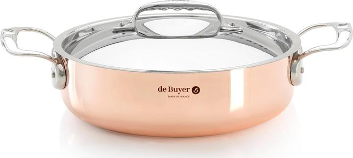 Produktbild de Buyer Prima Matera (Bräter + Schmortopf, Kupfer, 24 x 6.80 cm)