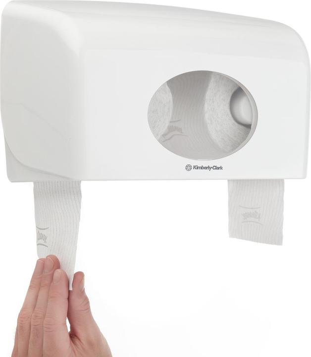 Productafbeelding Kimberly-Clark Kleenex® Toiletrollen - Kleine rollen / Wit - 8 pakken x 12 kleine rollen x 250 Toiletpapier (8 Pcs.)