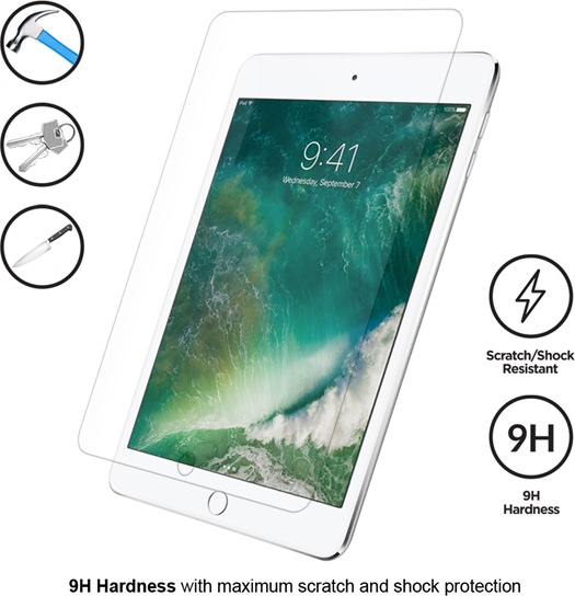 Immagine prodotto Eiger Mountain Glass Clear Tablet (1 Pezzo/i, IPad 9.7 (2018), IPad 9.7 (2017), iPad Air 2, iPad Air)
