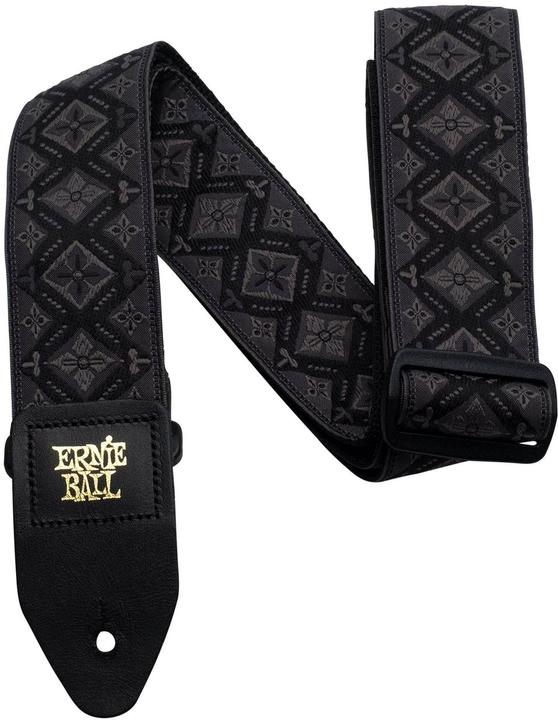 Ernie Ball Regal Black Jacquard Gitarrengurt (Instrumentengurt)