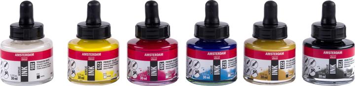 Produktbild Amsterdam Acrylinkt basisset | 6 x 30 ml (30 ml)