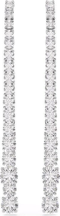 Produktbild Swarovski Matrix Drop Ohrhänger Rundschliffe im Farbverlauf Weiss (Swarovski Metall)