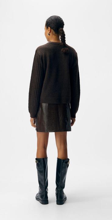 Produktbild Object Zopfstrick Strickjacke (L)
