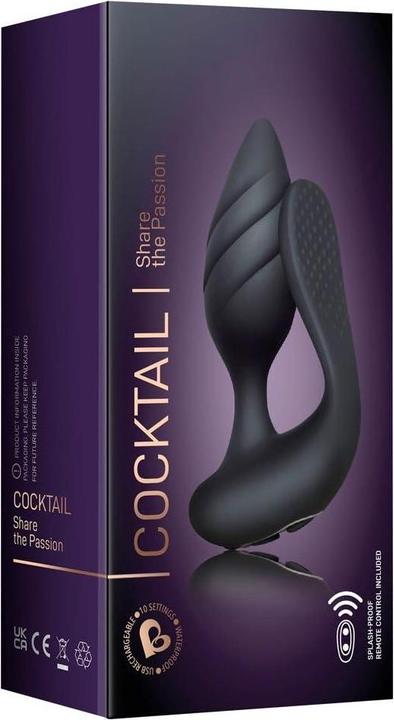 Actual product image Rocks-Off RocksOff Cocktail Paarvibrator Schwarz
