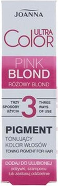Actual product image Joanna Ultra Colour Toning Pigment For Hair Pinkond 100Ml (Pink blonde)