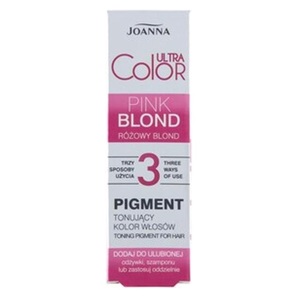 Joanna, Haarkleur, Ultra Kleurtonend Pigment Voor Haar Rozeond 100Ml (Roze Blond)