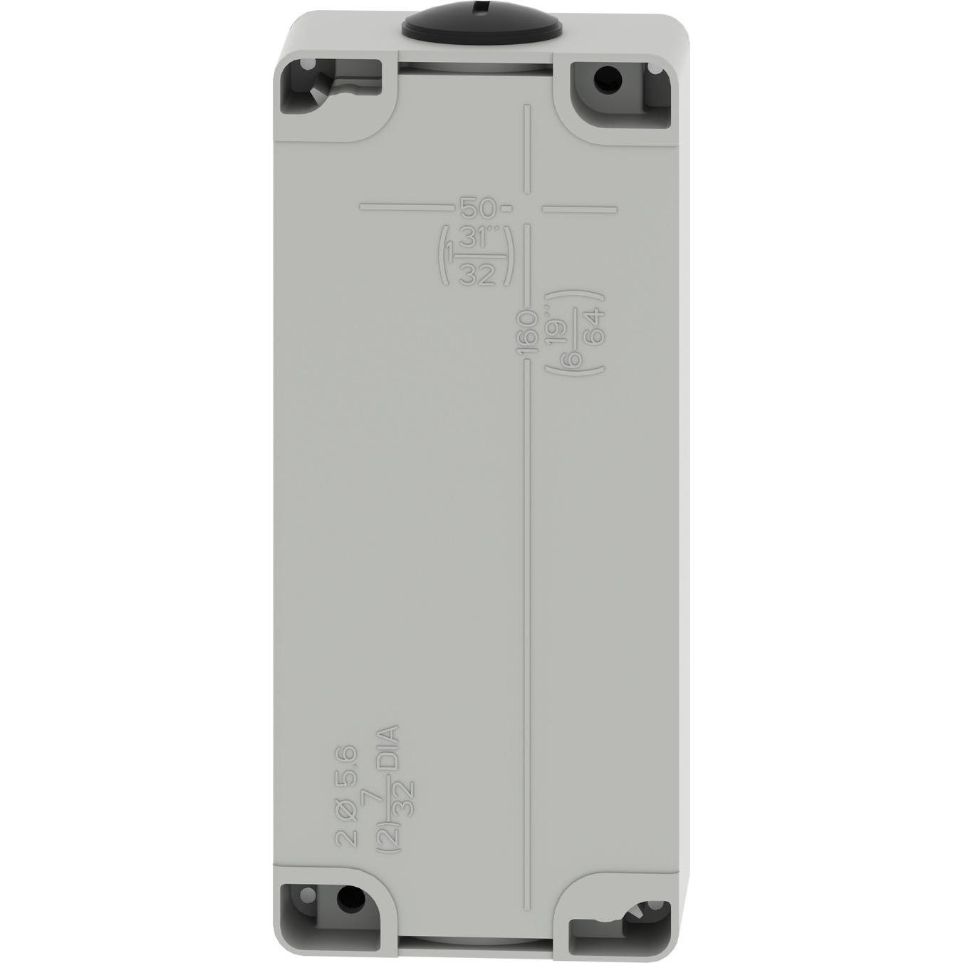 Thumbnail - Schneider Electric XAPD3204 Leergehäuse XAP Metall grau für 4x22mm - CSA (Gehäuse), Elektronikzubehör + Gehäuse, Grau