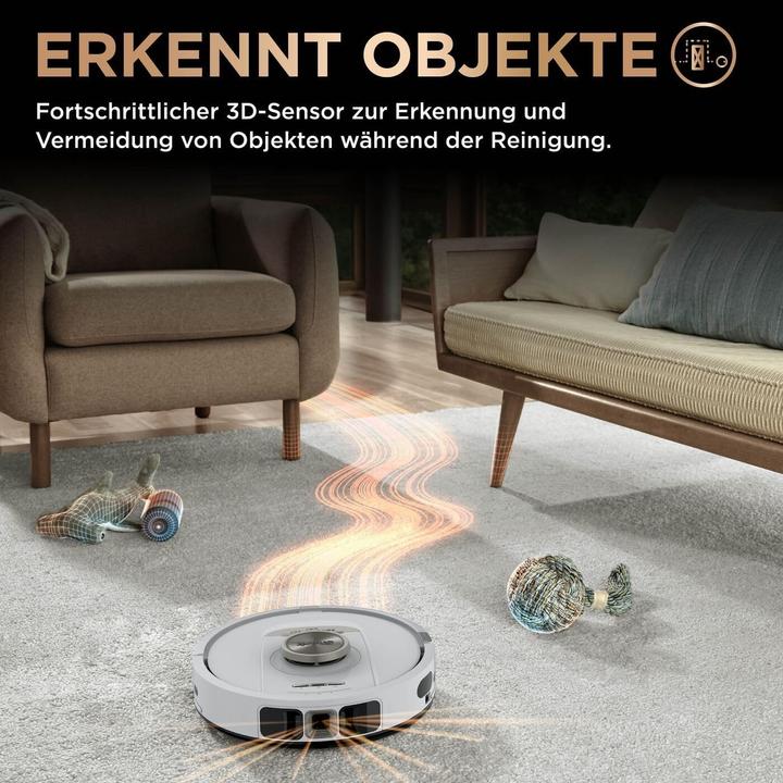 Actual product image Shark PowerDetect 2in1 Robot Vacuum and Mop NeverTouch Pro (Wiping pads (rotating))