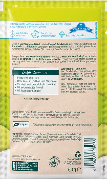 Image du produit Kneipp Une baignoire de bonheur (60 ml, Sel de bain)
