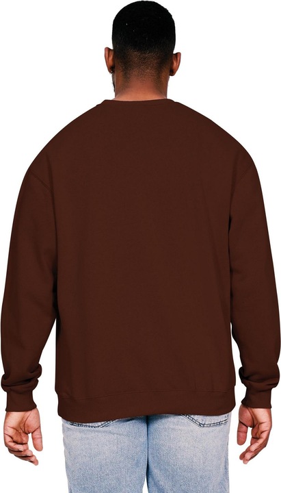 Image du produit Universal Textiles Sweatshirt surdimensionné en coton Ringspun pour hommes (XL)