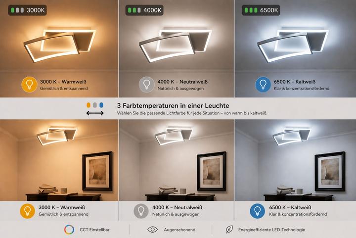Produktbild Licht-Erlebnisse Deckenlampe Herlohn (4800 lm)