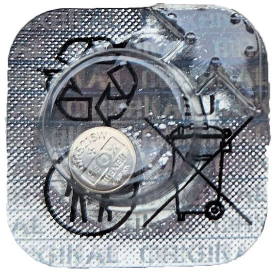 Actual product image Maxell 379 / SR521SW - Watch battery (1 pcs., SR63, 16 mAh)