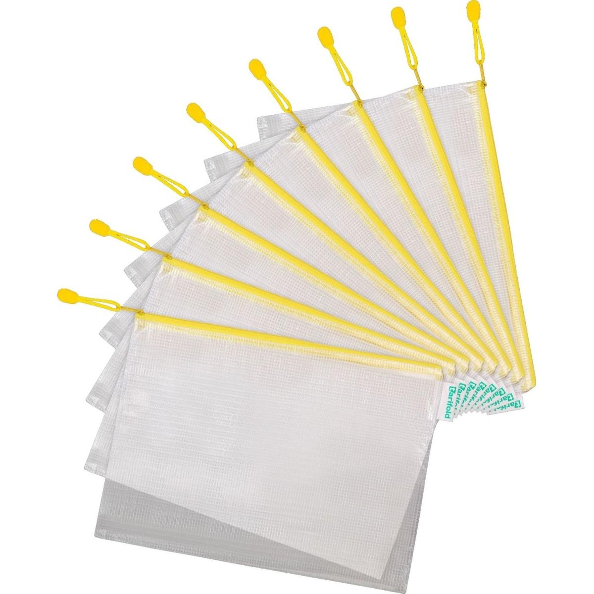 Tarifold, Mappe, Reissverschlusstasche PVC gelb A4 330x240mm VE=8 Stück (A4, 8 x)