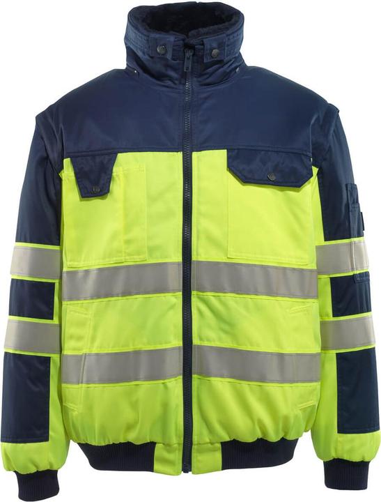 Produktbild Mascot Warnschutz-Pilotenjacke gelb/marine Gr. L