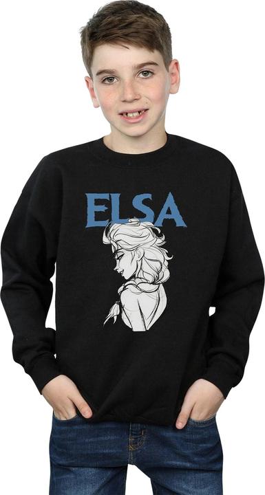 Produktbild Disney Frozen Elsa Profile Sketch Sweatshirt Jungen (128)