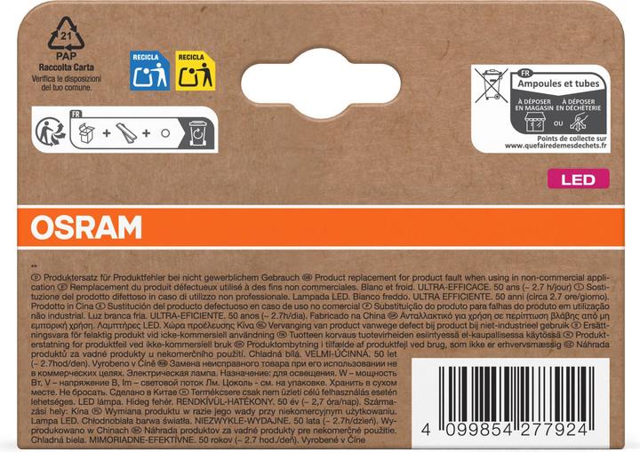 Produktbild Osram LED-Reflektorlampe (GU10, 450 lm, 3x)