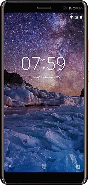 Actual product image Nokia 7 Plus (64 GB, Black, 6", Single SIM, 4G)