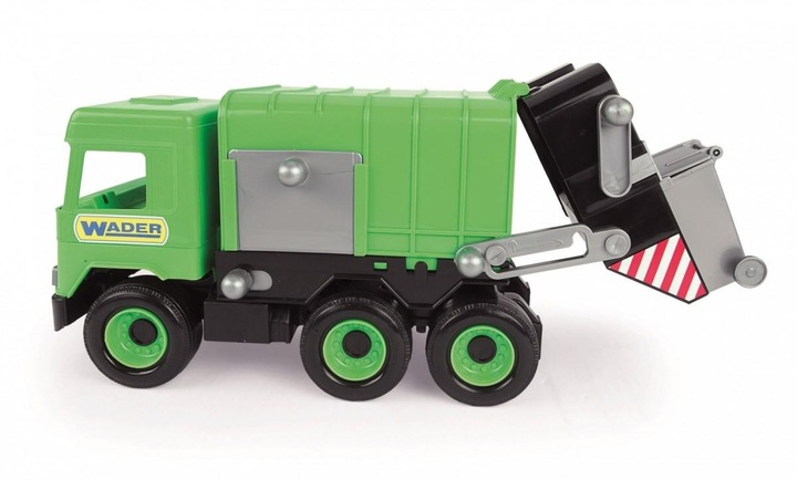 Produktbild New Ray Green Middle Truck Müllwagen im Karton