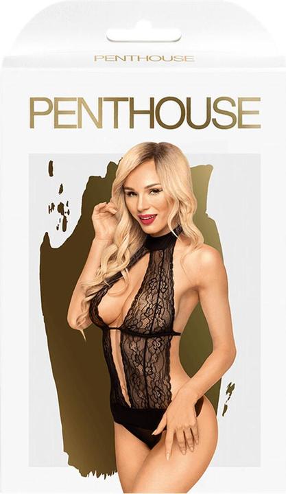 Produktbild Penthouse Lingerie Perfect lover - high-neck keyhole playsuit - black (S, M)