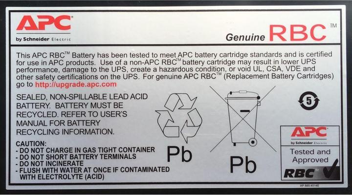 Actual product image APC Spare battery no. 43
