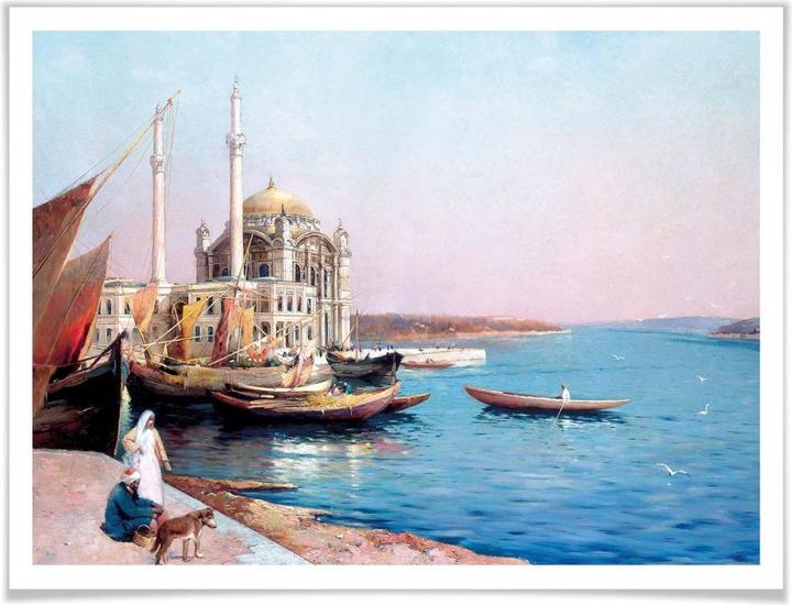 Actual product image Trenddeko On the shores of the Bosphorus (40 x 30 cm)