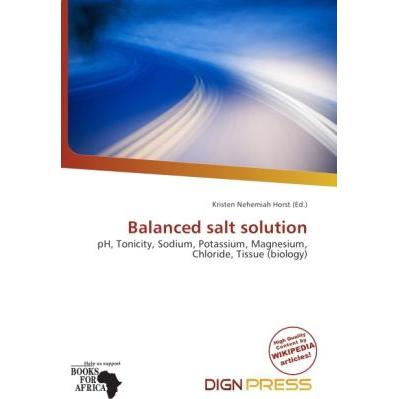Balanced salt solution, Fachbücher