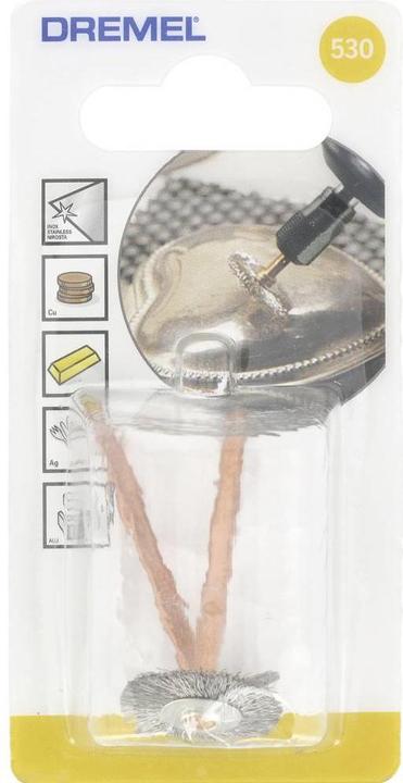 Produktbild Dremel Edelstahlbürste Ø 19,0 mm (2 Stück)