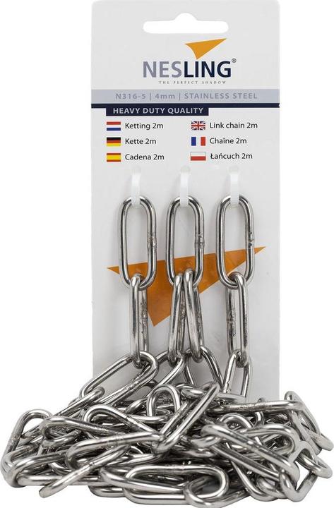 Actual product image Nesling Chain (2000 x 0.5 cm)