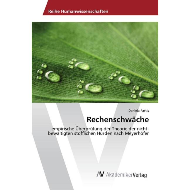 Rechenschwäche, Fachbücher