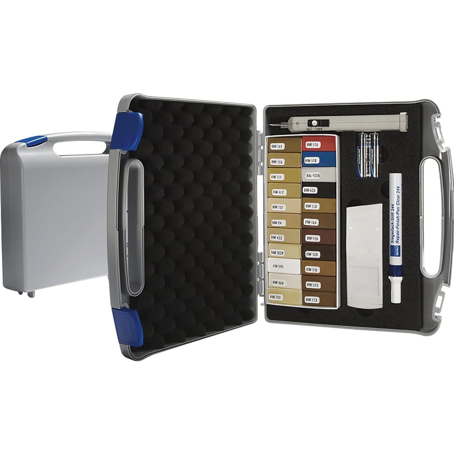 Bao, Holz, Reparaturset Hartwachs 606, Holzkitt, Holzwachs, Parkett, Laminat, Schmelzer